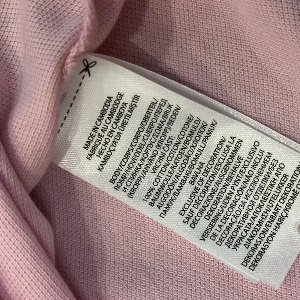 Ralph Lauren NWT The Iconic Mesh Polo Shirt Boys Large (14-16) Short Sleeve Pink